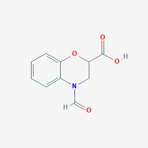 4-formyl-3,4-dihydro-2H-1,4-benzoxazine-2-carboxylic acid
