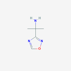 2-(1,2,4-Oxadiazol-3-yl)propan-2-amine