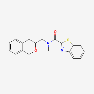 N-(isochroman-3-ylmethyl)-N-methylbenzo[d]thiazole-2-carboxamide