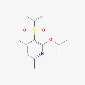 2-Isopropoxy-3-(isopropylsulfonyl)-4,6-dimethylpyridine