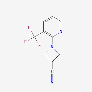 1-(3-(Trifluoromethyl)pyridin-2-yl)azetidine-3-carbonitrile