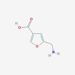 5-(Aminomethyl)furan-3-carboxylic acid