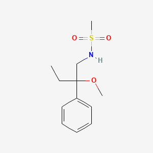 N-(2-methoxy-2-phenylbutyl)methanesulfonamide