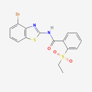 N-(4-bromobenzo[d]thiazol-2-yl)-2-(ethylsulfonyl)benzamide