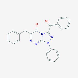 3-benzoyl-6-benzyl-1-phenyl[1,2,4]triazolo[3,4-c][1,2,4]triazin-5(1H)-one