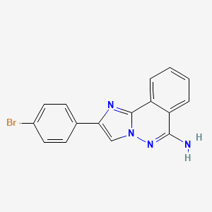 2-(4-Bromophenyl)imidazo[2,1-a]phthalazin-6-amine