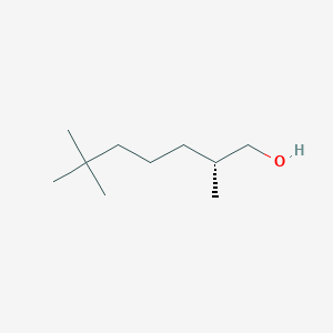 molecular formula C10H22O B2830722 (2R)-2,6,6-Trimethylheptan-1-ol CAS No. 2248184-98-5
