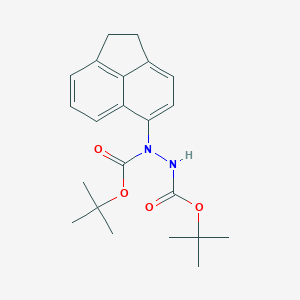 Tert-butyl N-(1,2-dihydroacenaphthylen-5-yl)-N-[(2-methylpropan-2-yl)oxycarbonylamino]carbamate