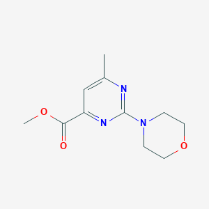 Methyl 6-methyl-2-morpholinopyrimidine-4-carboxylate