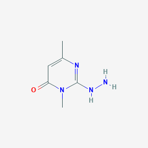 2-Hydrazinyl-3,6-dimethylpyrimidin-4(3H)-one