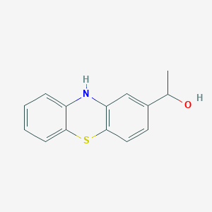 molecular formula C14H13NOS B2830977 1-(10H-苯并噻嗪-2-基)乙醇 CAS No. 107772-52-1