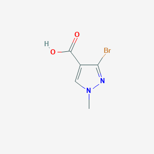 molecular formula C5H5BrN2O2 B2831028 3-溴-1-甲基-1H-吡唑-4-羧酸 CAS No. 1399653-86-1