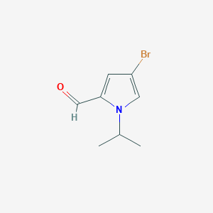 4-Bromo-1-propan-2-ylpyrrole-2-carbaldehyde