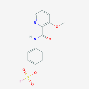 2-[(4-Fluorosulfonyloxyphenyl)carbamoyl]-3-methoxypyridine