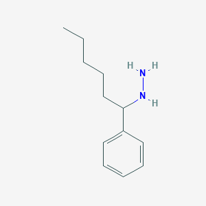 1-Phenylhexylhydrazine