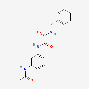 N'-(3-acetamidophenyl)-N-benzyloxamide