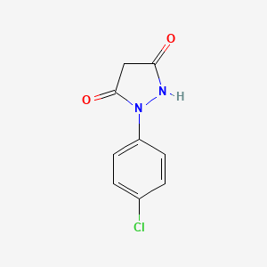 1-(4-Chloro-phenyl)-pyrazolidine-3,5-dione
