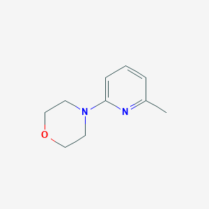 molecular formula C10H14N2O B2831317 4-(6-Methylpyridin-2-yl)morpholine CAS No. 1321517-90-1