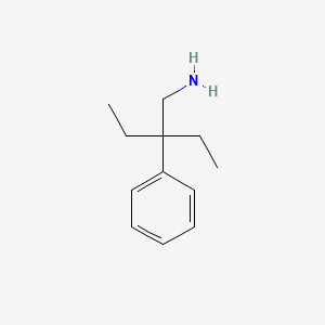 [3-(Aminomethyl)pentan-3-yl]benzene
