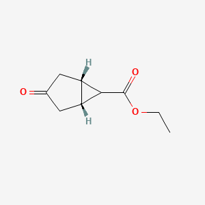 ethyl rel-(1R,5S,6s)-3-oxobicyclo[3.1.0]hexane-6-carboxylate