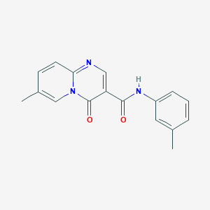 7-methyl-4-oxo-N-(m-tolyl)-4H-pyrido[1,2-a]pyrimidine-3-carboxamide