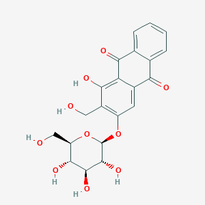 molecular formula C21H20O10 B2831480 Lucidin 3-O-glucoside CAS No. 22255-29-4