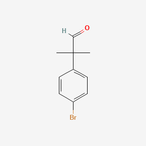 2-(4-Bromophenyl)-2-methylpropanal