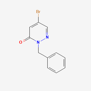 molecular formula C11H9BrN2O B2831540 2-benzyl-5-bromopyridazin-3(2H)-one CAS No. 912820-23-6