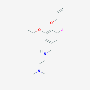 N-[4-(allyloxy)-3-ethoxy-5-iodobenzyl]-N-[2-(diethylamino)ethyl]amine