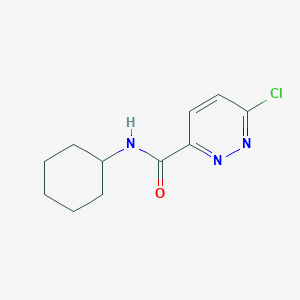 6-chloro-N-cyclohexylpyridazine-3-carboxamide
