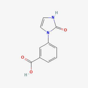 3-(2-oxo-2,3-dihydro-1H-imidazol-1-yl)benzoic acid