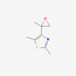 2,5-Dimethyl-4-(2-methyloxiran-2-yl)-1,3-thiazole