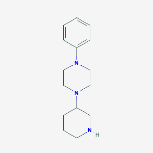 1-Phenyl-4-(piperidin-3-yl)piperazine