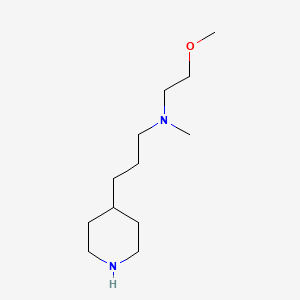 (2-Methoxyethyl)(methyl)[3-(piperidin-4-yl)propyl]amine