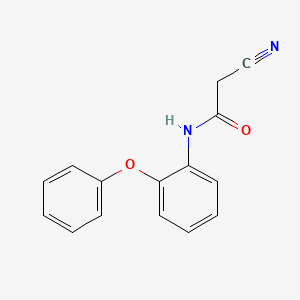 2-cyano-N-(2-phenoxyphenyl)acetamide