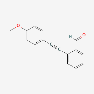 2-((4-Methoxyphenyl)ethynyl)benzaldehyde