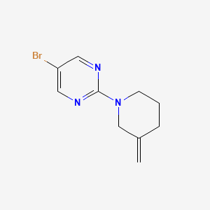 5-Bromo-2-(3-methylidenepiperidin-1-yl)pyrimidine