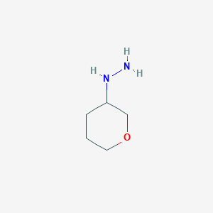 (Tetrahydro-2H-pyran-3-yl)hydrazine