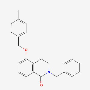 2-benzyl-5-((4-methylbenzyl)oxy)-3,4-dihydroisoquinolin-1(2H)-one
