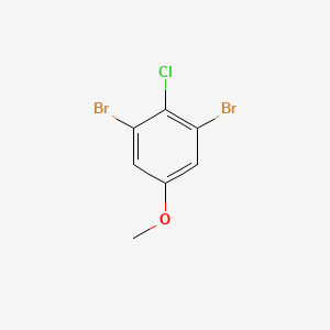 molecular formula C7H5Br2ClO B2831889 4-Chloro-3,5-dibromoanisole CAS No. 174913-47-4