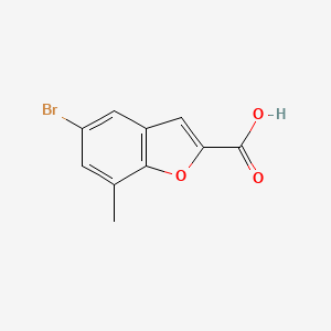 5-Bromo-7-methyl-1-benzofuran-2-carboxylic acid