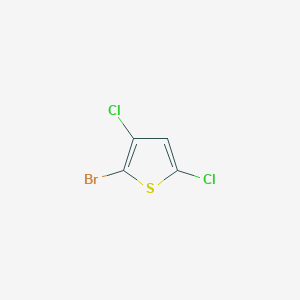 molecular formula C4HBrCl2S B2832034 2-Bromo-3,5-dichlorothiophene CAS No. 1536984-16-3