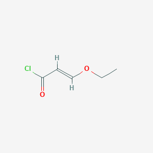 molecular formula C5H7ClO2 B028321 (E)-3-Ethoxyacryloyl chloride CAS No. 99471-66-6