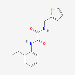 N-(2-ethylphenyl)-N'-(thiophen-2-ylmethyl)ethanediamide