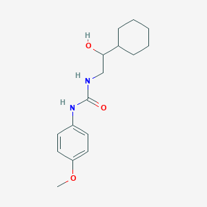 1-(2-Cyclohexyl-2-hydroxyethyl)-3-(4-methoxyphenyl)urea