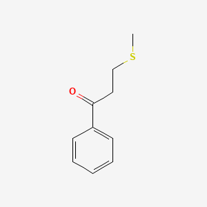 molecular formula C10H12OS B2832248 3-(Methylthio)-1-phenylpropan-1-one CAS No. 29777-54-6