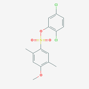 2,5-Dichlorophenyl 4-methoxy-2,5-dimethylbenzene-1-sulfonate