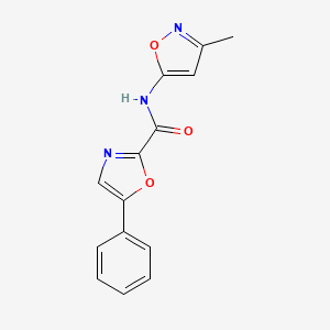 N-(3-methylisoxazol-5-yl)-5-phenyloxazole-2-carboxamide