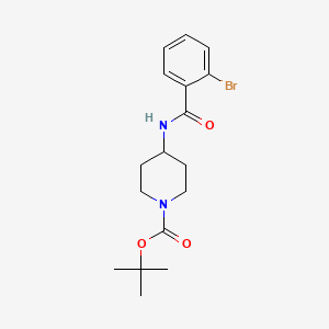 tert-Butyl 4-(2-bromobenzamido)piperidine-1-carboxylate