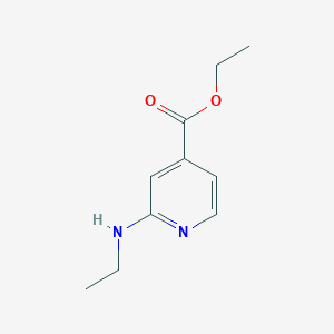 Ethyl 2-(ethylamino)pyridine-4-carboxylate